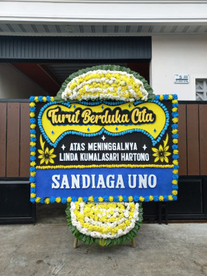 Papan Bunga Duka di Buha